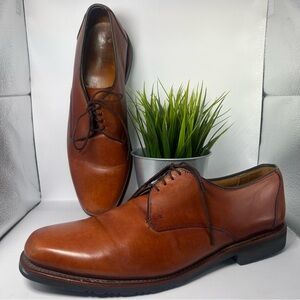 Allen Edmonds Men’s Joplin Plain‎ Toe Leather Oxford Dress Shoes Brown Size 10